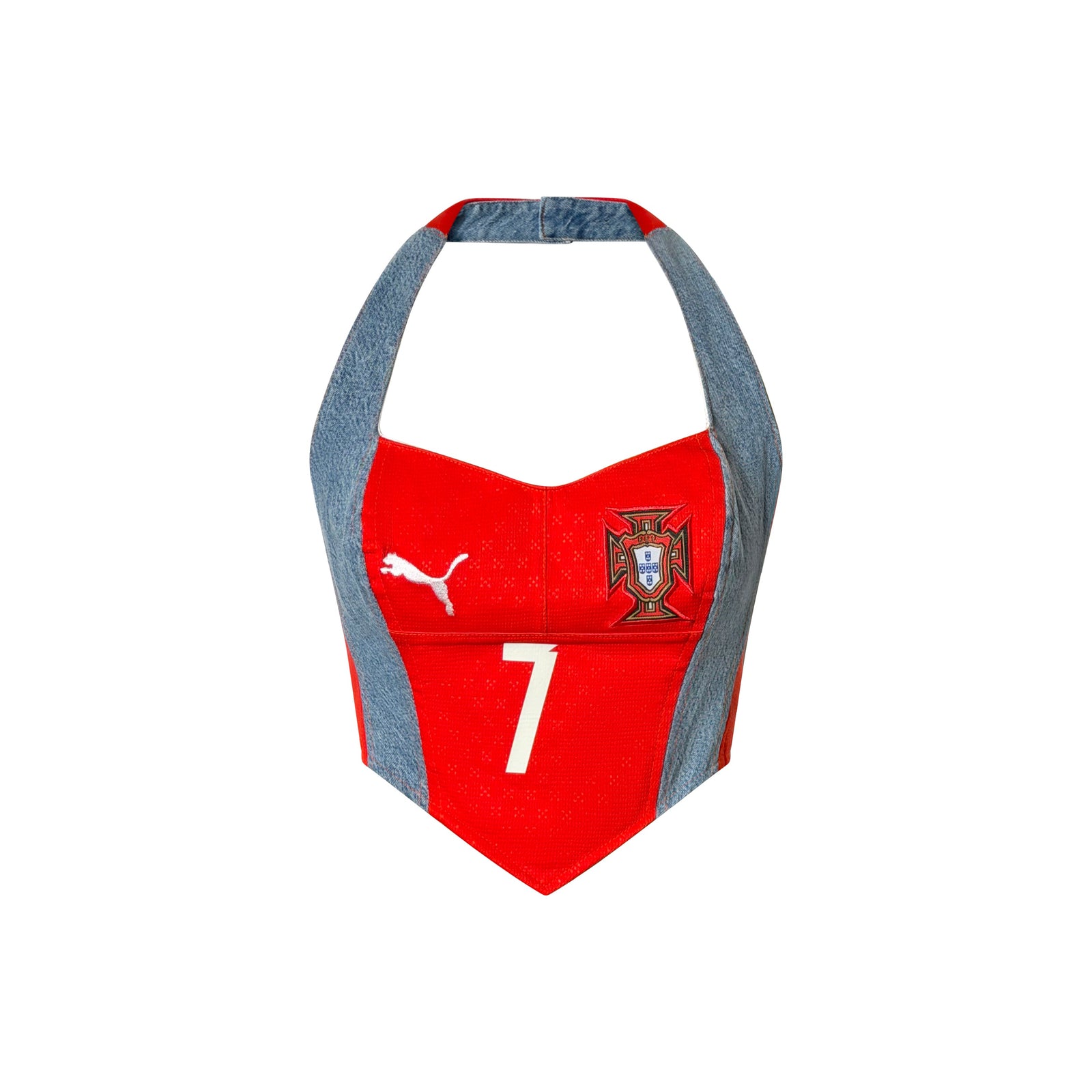 World Cup- Portugal Corset Halter