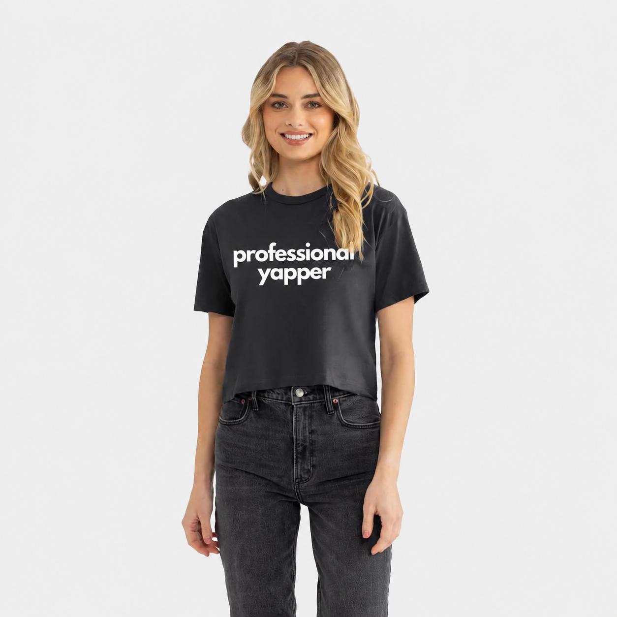 Professional Yapper Crop Top