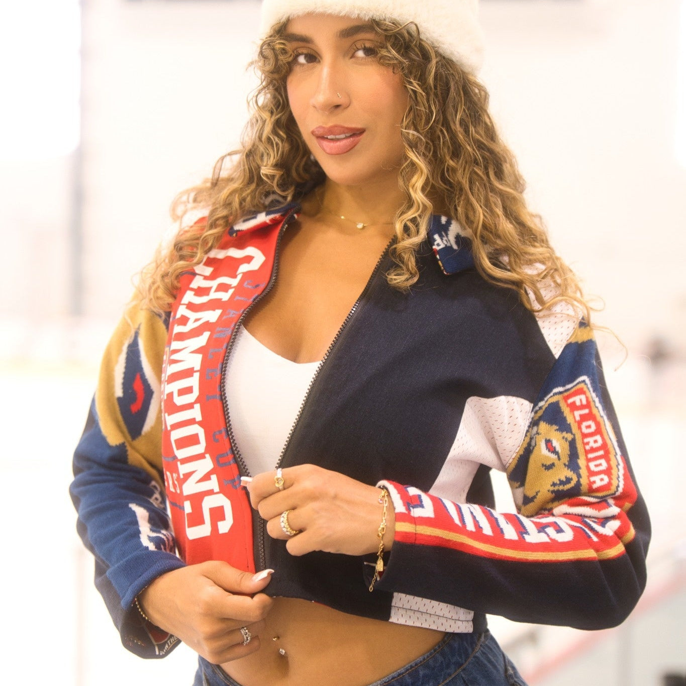 Custom Fit Team Jacket- Cropped