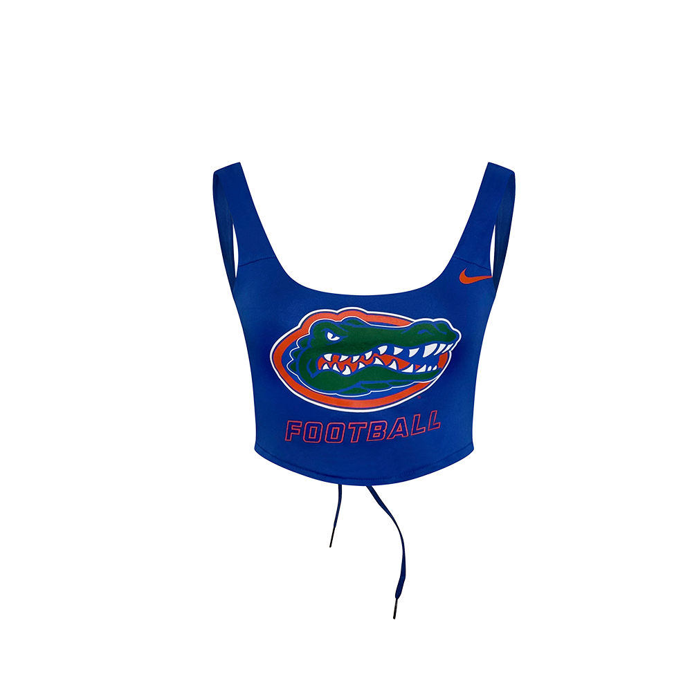 Florida Gator Cropped Corset Tank