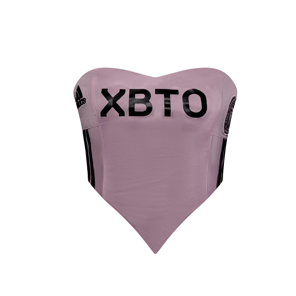 Inter Miami Pink V-Shaped Crop Top
