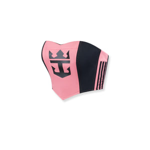 Inter Miami CF Pink & Black Heart-Shaped Corset Top