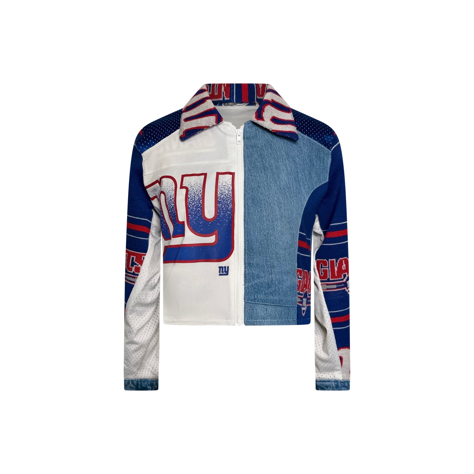 New York Giants Saquon Barkley #26 Limited Edition Patchwork Varsity Jacket