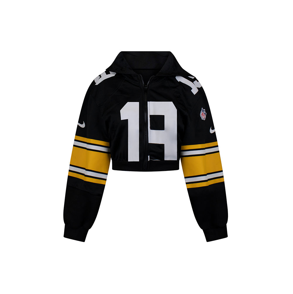 Custom Dallas Cowboys zip up hoodie, customizable for fans of the Steelers or Eagles as well. | Custom zip up hoodie with bold design, customizable for any team, league, or player.