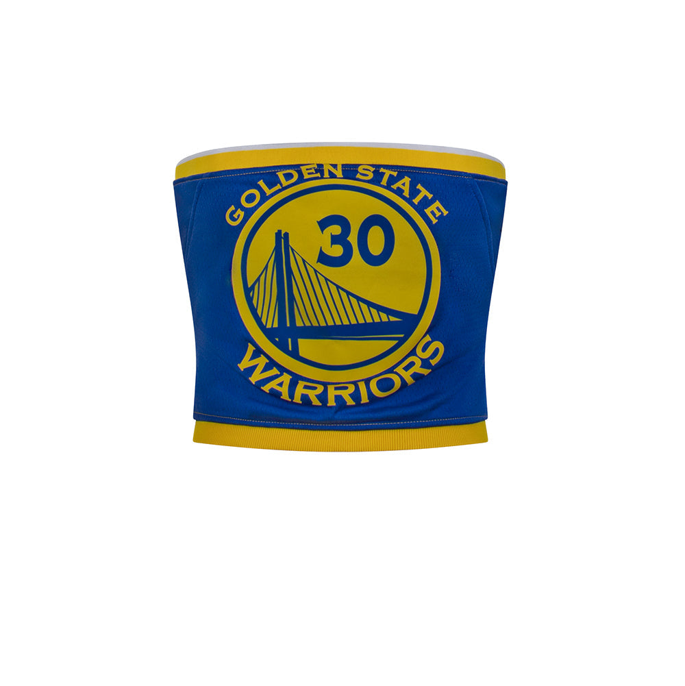 Custom Golden State Warriors tube top for women. | Custom tube top customizable for any team, league, or player.