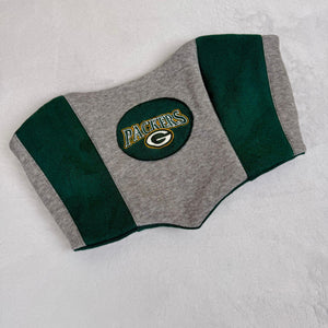 One-of-a-kind Green Bay Packers corset, perfect for fans of Green Bay Packers shirts and women’s Packers jerseys.