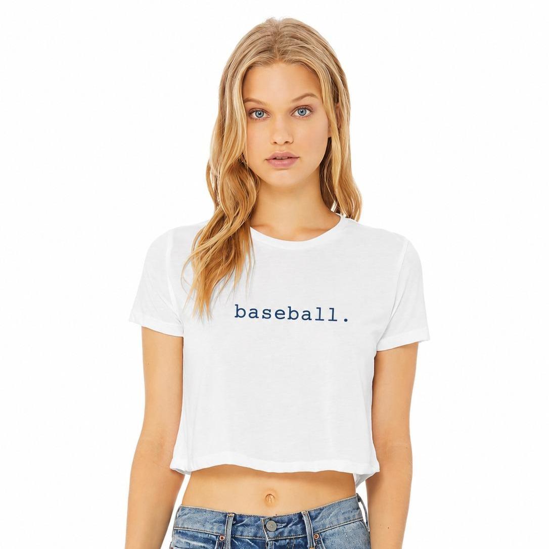 Baseball Crop Top