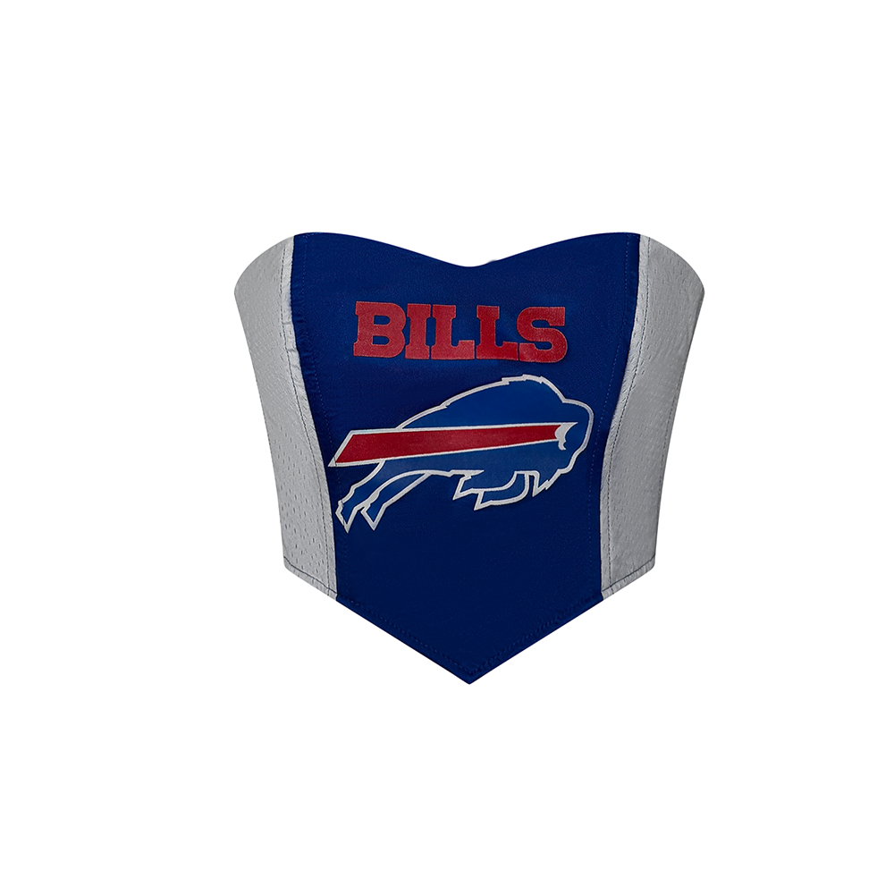Buffalo Bills Classic Logo Sweetheart Corset Top