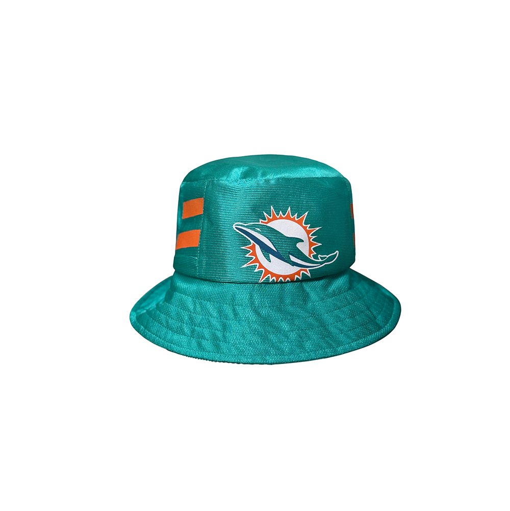 Miami Dolphins Vintage Reworked Bucket Hat