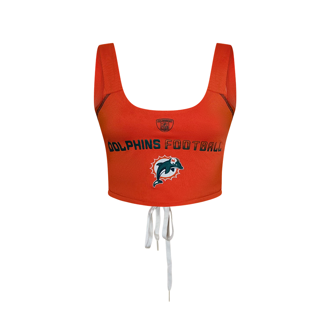 Dolphins Cropped Tank