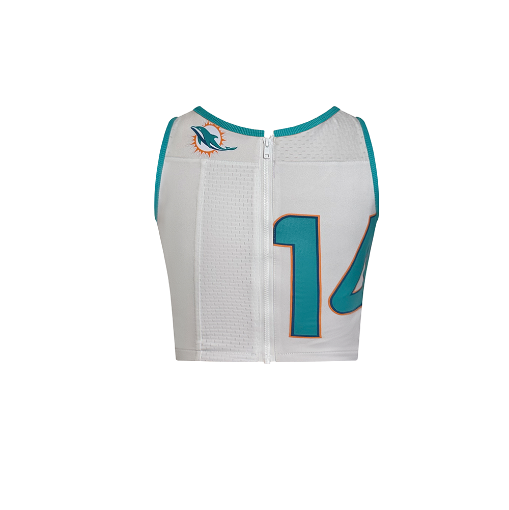 Miami Dolphins Cropped Tank