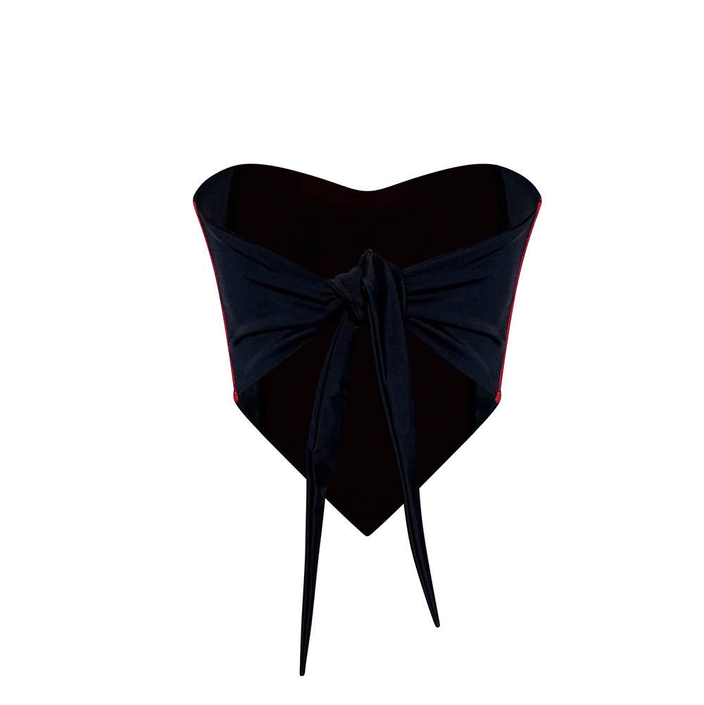 Atlanta Falcons Cropped Tubed Corset