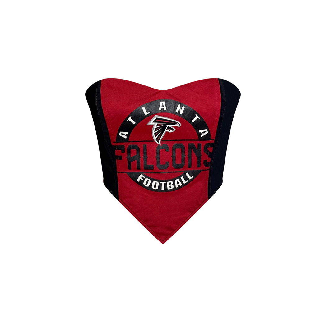 Atlanta Falcons Cropped Tubed Corset