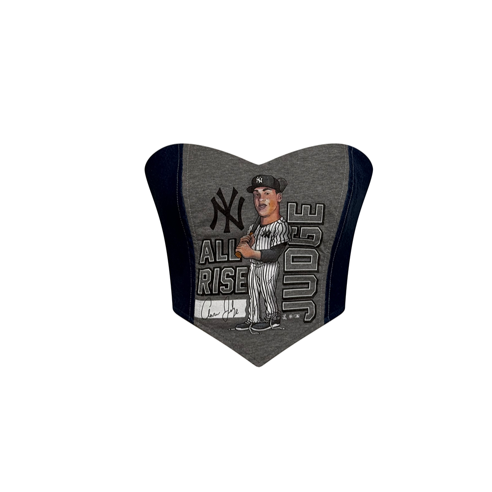 "All Rise" Yankees Aaron Judge Corset Top