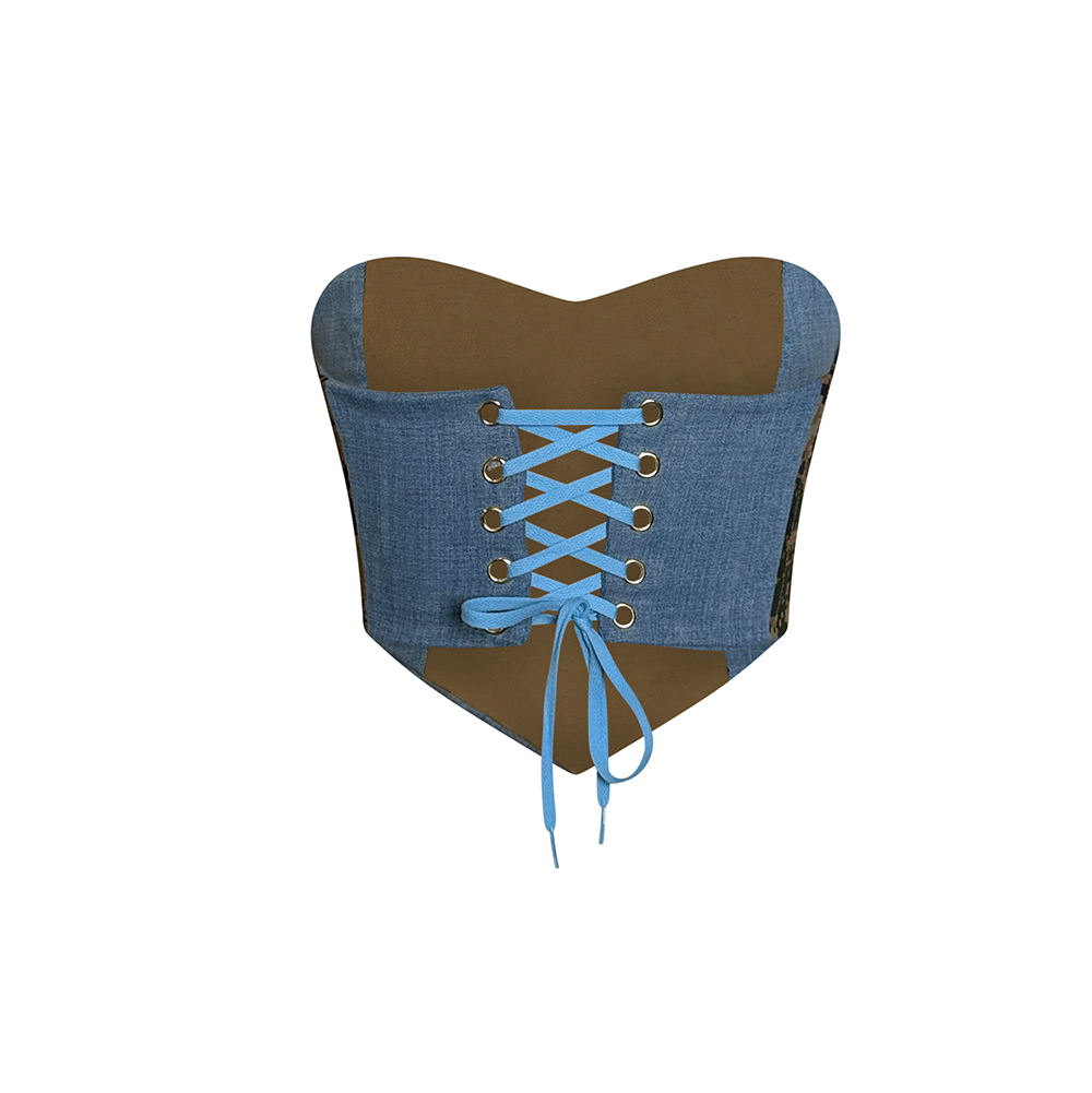 Miami Marlins Corset Crop