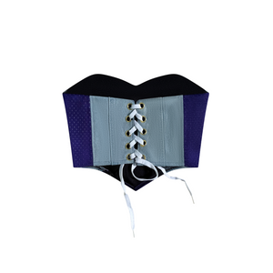 Baltimore Ravens Upcycled Corset Top