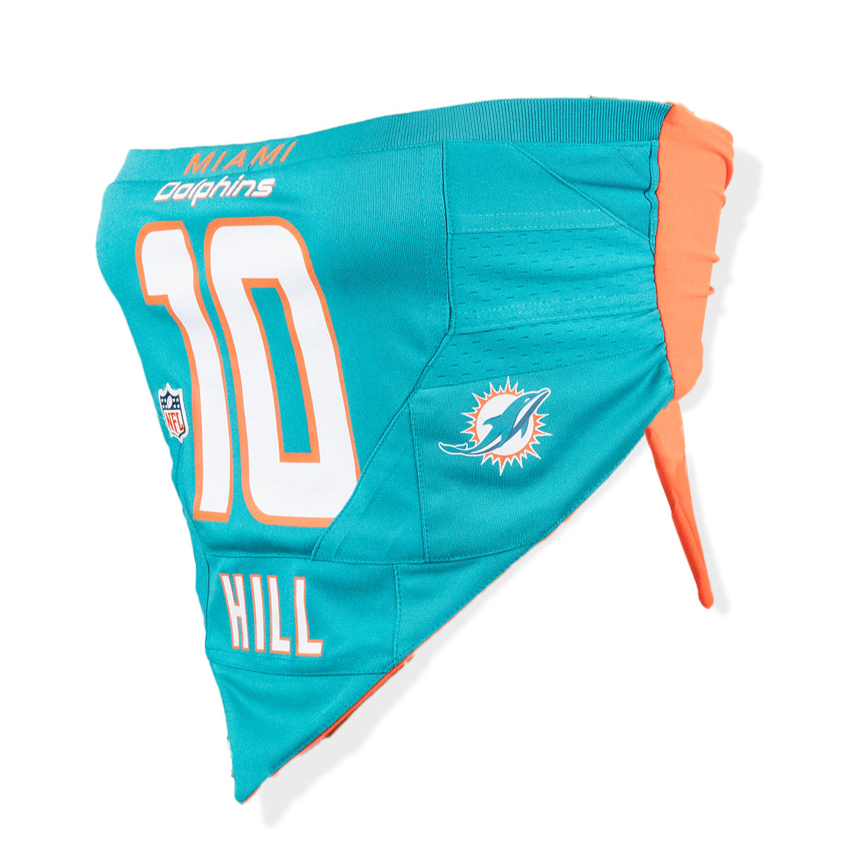 Miami Dolphins Tyreek Hill #10 Jersey Crop Top Small/Medium