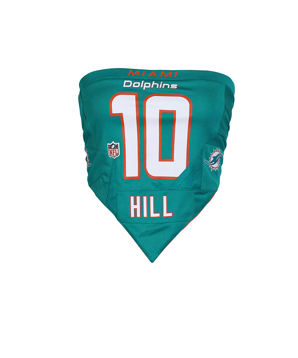 Custom Miami Dolphins V-shaped crop top for women | Custom V-shaped crop top with a bold design, customizable for any team, league, or player.