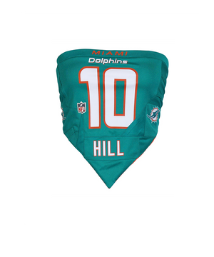 Custom Miami Dolphins V-shaped crop top for women | Custom V-shaped crop top with a bold design, customizable for any team, league, or player.